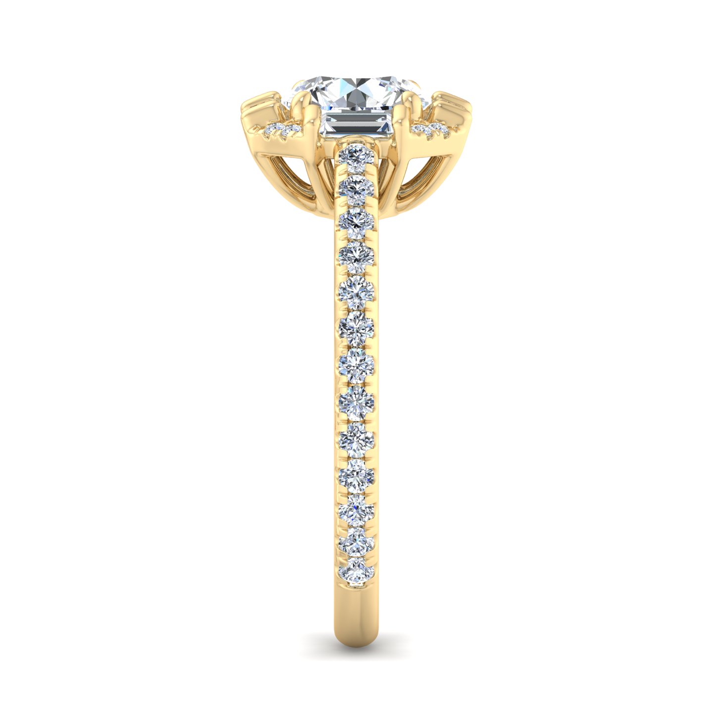 Destiny Halo Engagement Ring